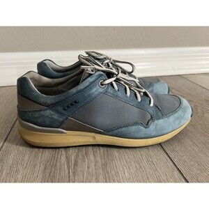 Ecco Hydro Max Golf Shoes Women’s Size 8 Spikeless Blue Leather EUR 39